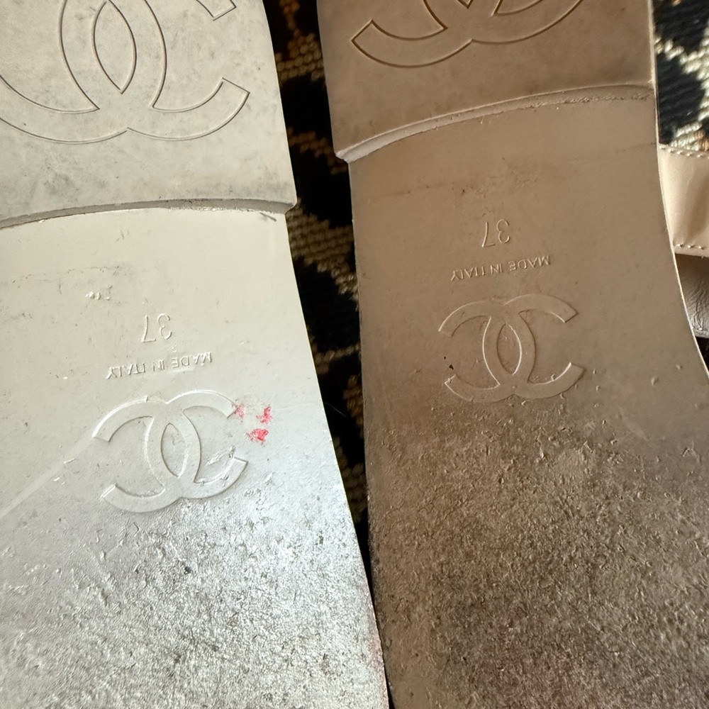 Chanel Nude Sandals - Picture 2 of 5